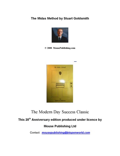 The Midas Method - The Modern Day Success Classic
