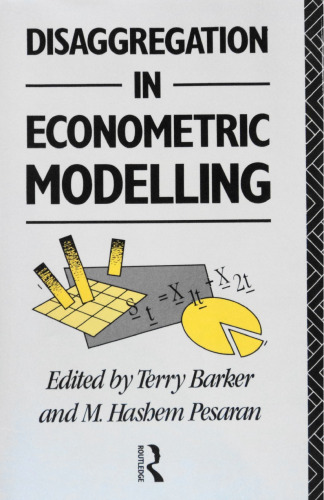 Disaggregation in Econometric Modelling