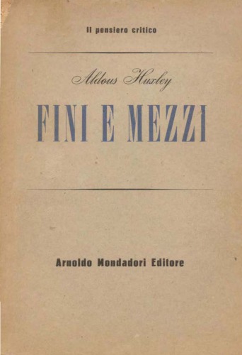 Fini e mezzi