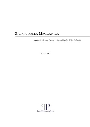 Storia della meccanica