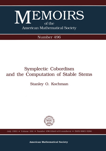 Symplectic Cobordism and the Computation of Stable Stems