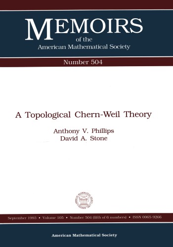 A Topological Chern-Weil Theory