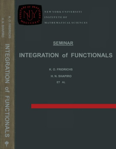 Integration of Functionals. Seminar