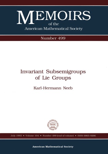 Invariant Subsemigroups of Lie Groups
