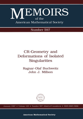 Cr-Geometry and Deformations of Isolated Singularities