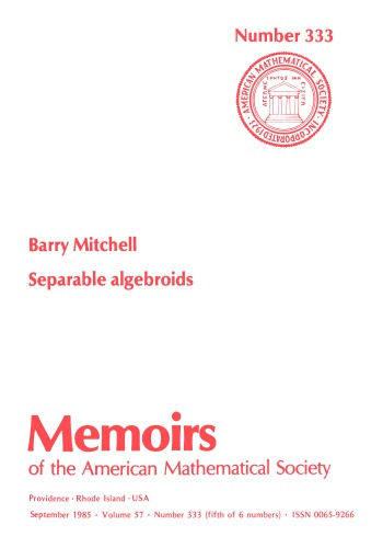 Separable Algebroids