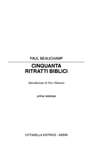 Cinquanta ritratti biblici