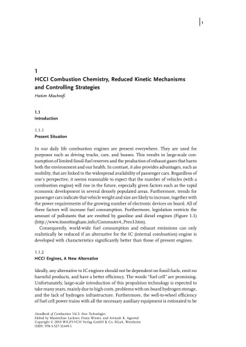 Handbook of Combustion, Volume 5 (New technologies)