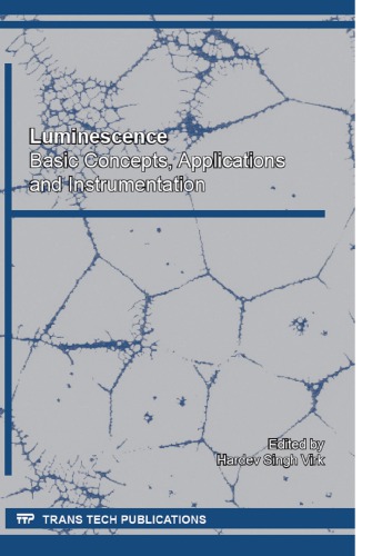 Luminescence: Basic Concepts, Applications and Instrumentation