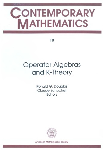 Operator Algebras and K-Theory