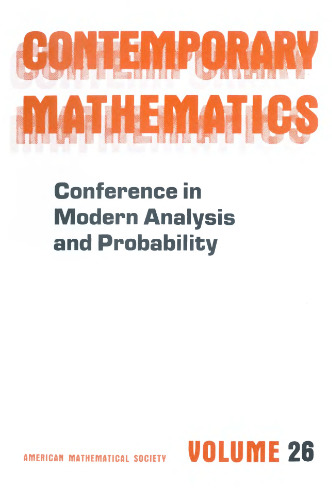 Conference on Modern Analysis and Probability