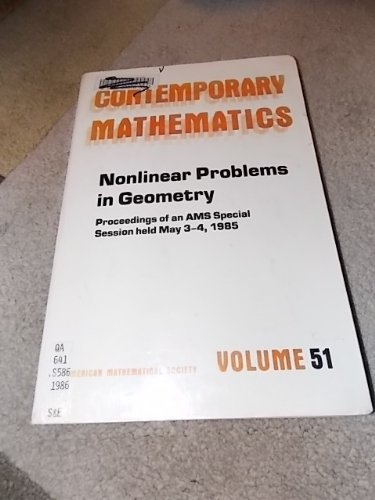 Nonlinear problems in geometry