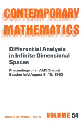 Differential Analysis in Infinite Dimensional Spaces