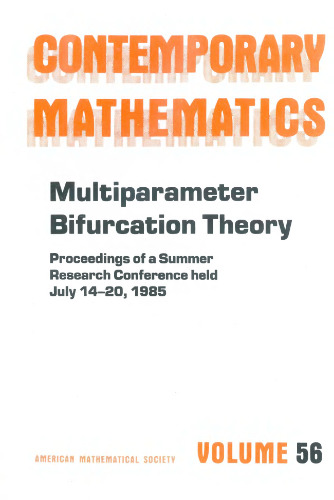 Multiparameter Bifurcation Theory: Proceedings