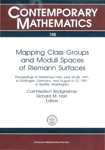 Mapping Class Groups and Moduli Spaces of Riemann Surfaces