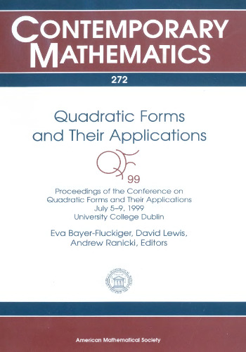 Quadratic Forms and Their Applications