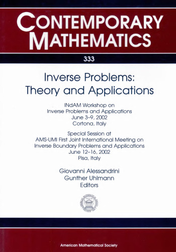 Inverse Problems: Theory and Applications