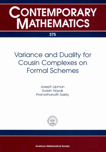 Variance and Duality for Cousin Complexes on Formal Schemes