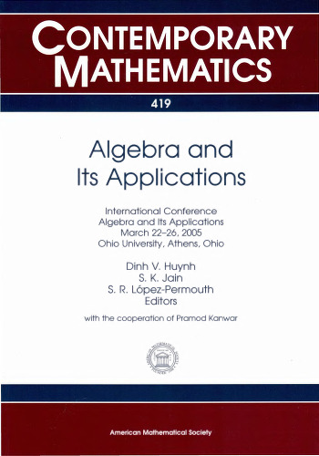 Algebra and Its Applications
