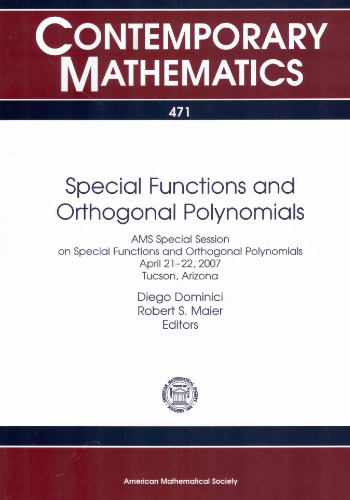 Special Functions and Orthogonal Polynomials