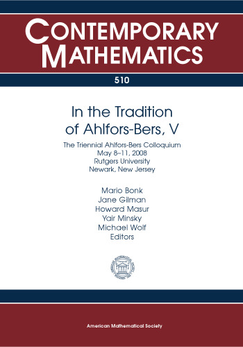 In the Tradition of Ahlfors-Bers, V