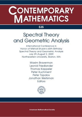 Spectral Theory and Geometric Analysis