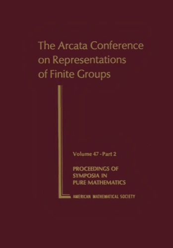 The Arcata Conference on Representations of Finite Groups, Part 2