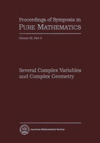 Several Complex Variables and Complex Geometry, Part 2