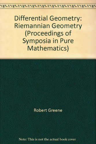 Differential Geometry: Riemannian Geometry, Part 3