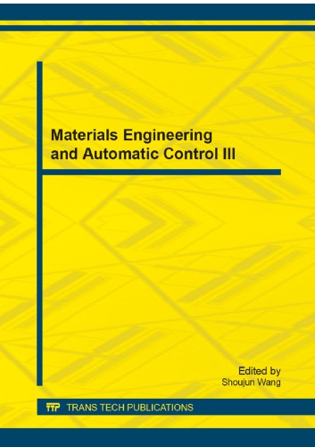 Materials Engineering and Automatic Control III