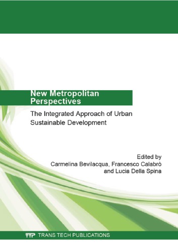 New Metropolitan Perspectives: The Integrated Approach of Urban Sustainable Development