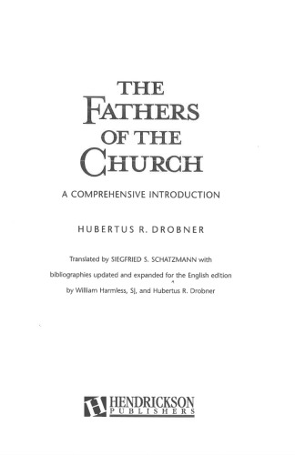 Fathers Of The Church: A Comprehensive Introduction