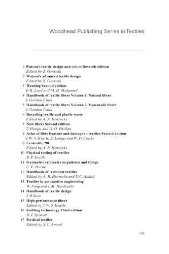 High performance textiles and their applications