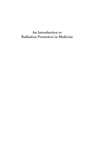 An Introduction to Radiation Protection in Medicine