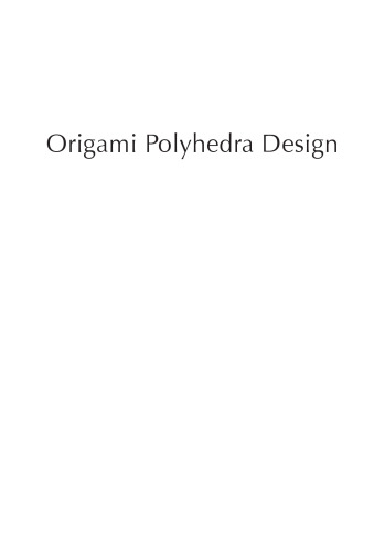 Origami Polyhedra Design