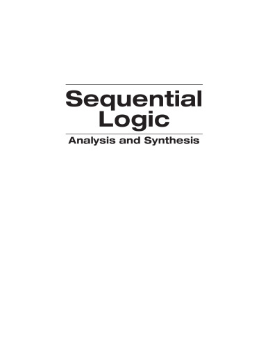 Sequential Logic: Analysis and Synthesis