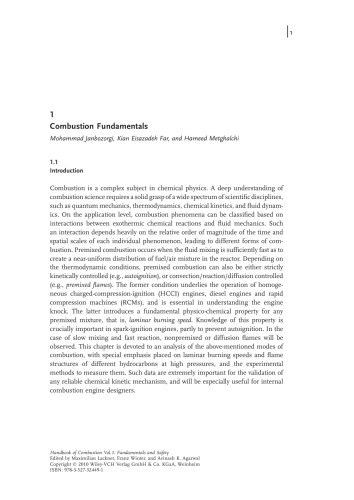 Handbook of Combustion (5 Volumes Set)