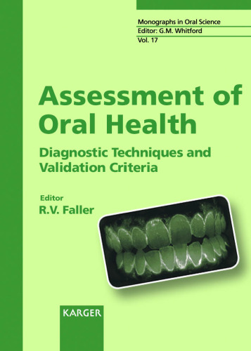 Assessment of Oral Health Diagnostic Techniques and Validation Criteria