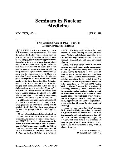 Cardiovascular Nuclear Medicine