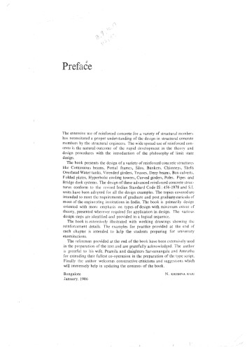 Advanced Reinforced Concrete Design