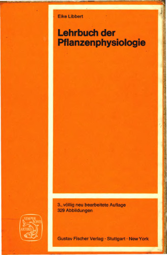 Lehrbuch der Pflanzenphysiologie