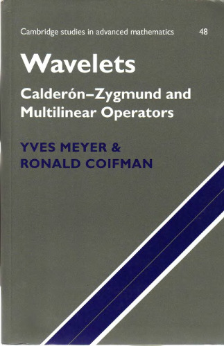 Wavelets. Calderon-Zygmund and multilinear operators