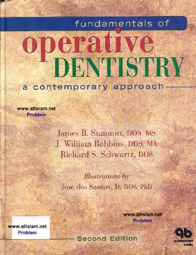 Fundamentals of Operative Dentistry A Contemporary Approach