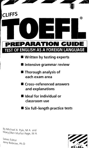 TOEFL. Preparation guide