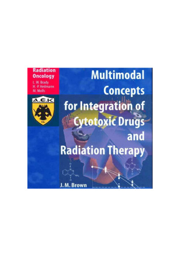 Multimodal Concepts for Integration of Cytotoxic Drugs