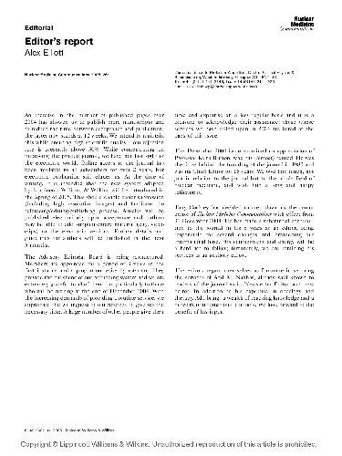 Nuclear Medicine Communications