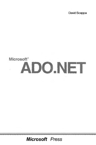 Microsoft ADO NET