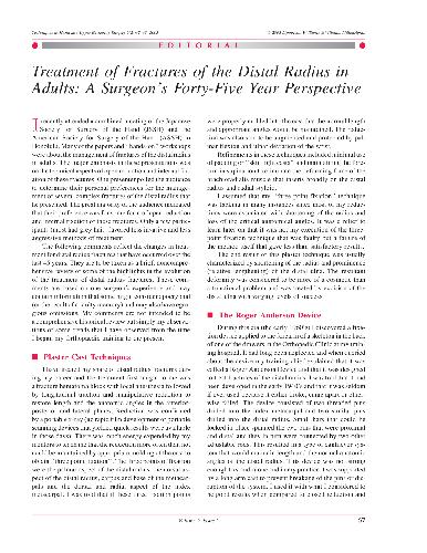 Techniques in Hand & Upper Extremity Surgery