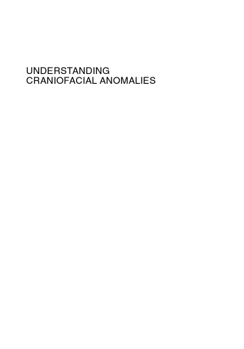 Understanding Craniofacial Anomalies
