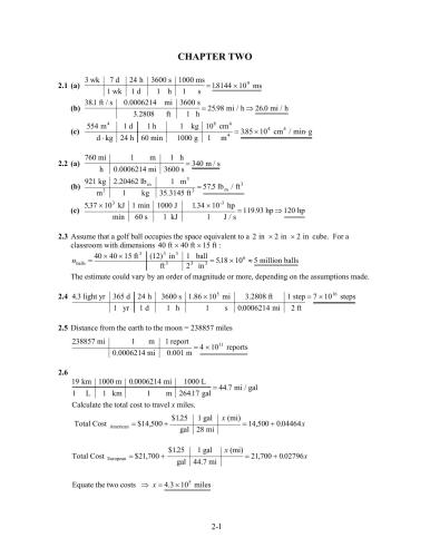 Solutions for Elementary Principles of Chemical Processes